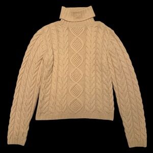 Autumn Cashmere Turtleneck Knit Sweater Medium
